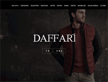 Tablet Screenshot of daffari.com